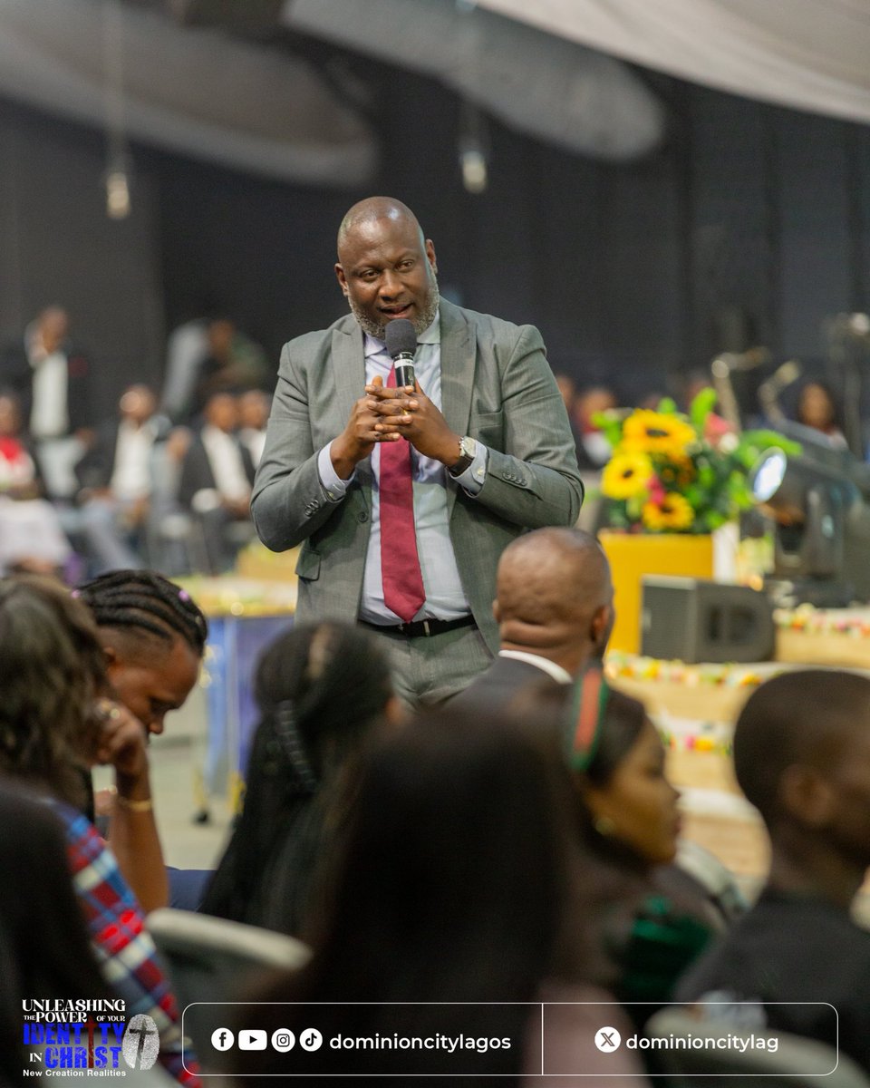 dominioncitylag's tweet photo. In line with our October Series; “New Creation Realities”. Today’s sermon and panel session focused on Law of Identification; streamlined to adoption and sonship”.
#DominionCity #DCLagosHq #PowerOfIdentity #SupernaturalAdvantage #SundayService https://t.co/snbQV0BvkA