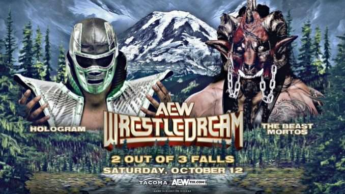 wrestle_hist's tweet photo. 10/12/2024
Hologram defeated The Beast Mortos in a 2-Out-Of-3 Falls Match at WrestleDream from the Tacoma Dome in Tacoma, Washington.
#AEW #AEWWrestleDream #Hologram #TheBeastMortos #BlackTaurus #2OutOf3FallsMatch https://t.co/KA9QBp6e38