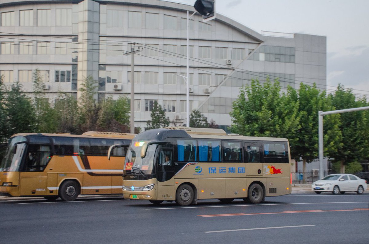 HBBDjjjt's tweet image. Baoding to Gaoyang 691 Intercity Bus Line Opened Full Moon! #保运集团 #Baoding #Bus #photograph