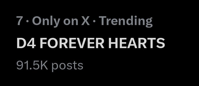 แกกกก ชั้นร้องไห้แล้ววว แกดูยอดโพส ทั้งแท็กทั้งคีย์เวิร์ดดิ!! จากด้อมเล็กๆในวันนั้น ด้อมที่มีคนเคยพูดว่าเราไม่ดัง แท็กขึ้นที่ 1  ยอดโพสถึงแสนแล้วโว๊ยยยยย 😭😭😭

D4 FOREVER HEARTS

#D4FerventBKK