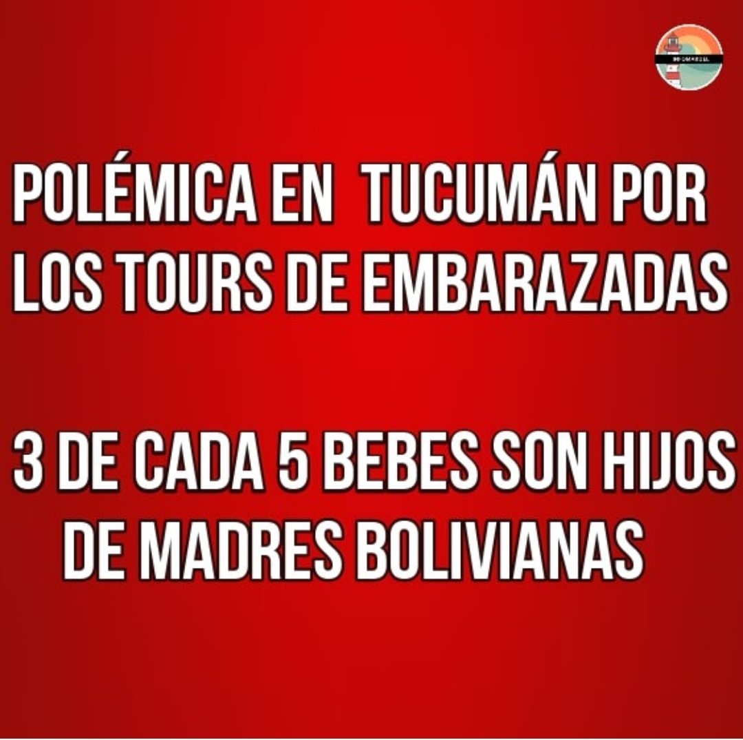 Debido al cobro de atención  médica en Jujuy y en  Salta, 3 de 5 bebés nacidos en la provincia de Tucumán son Bolivianos.🤦‍♀️