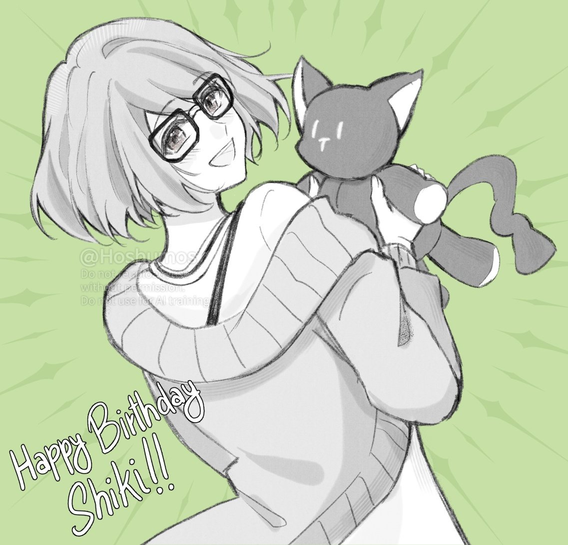 Hoshumos's tweet photo. Happy Birthday, Shiki!! 🎉🎂🪡💚
#美咲四季生誕祭 #twewy #ntwewy https://t.co/tiJOzrMny8