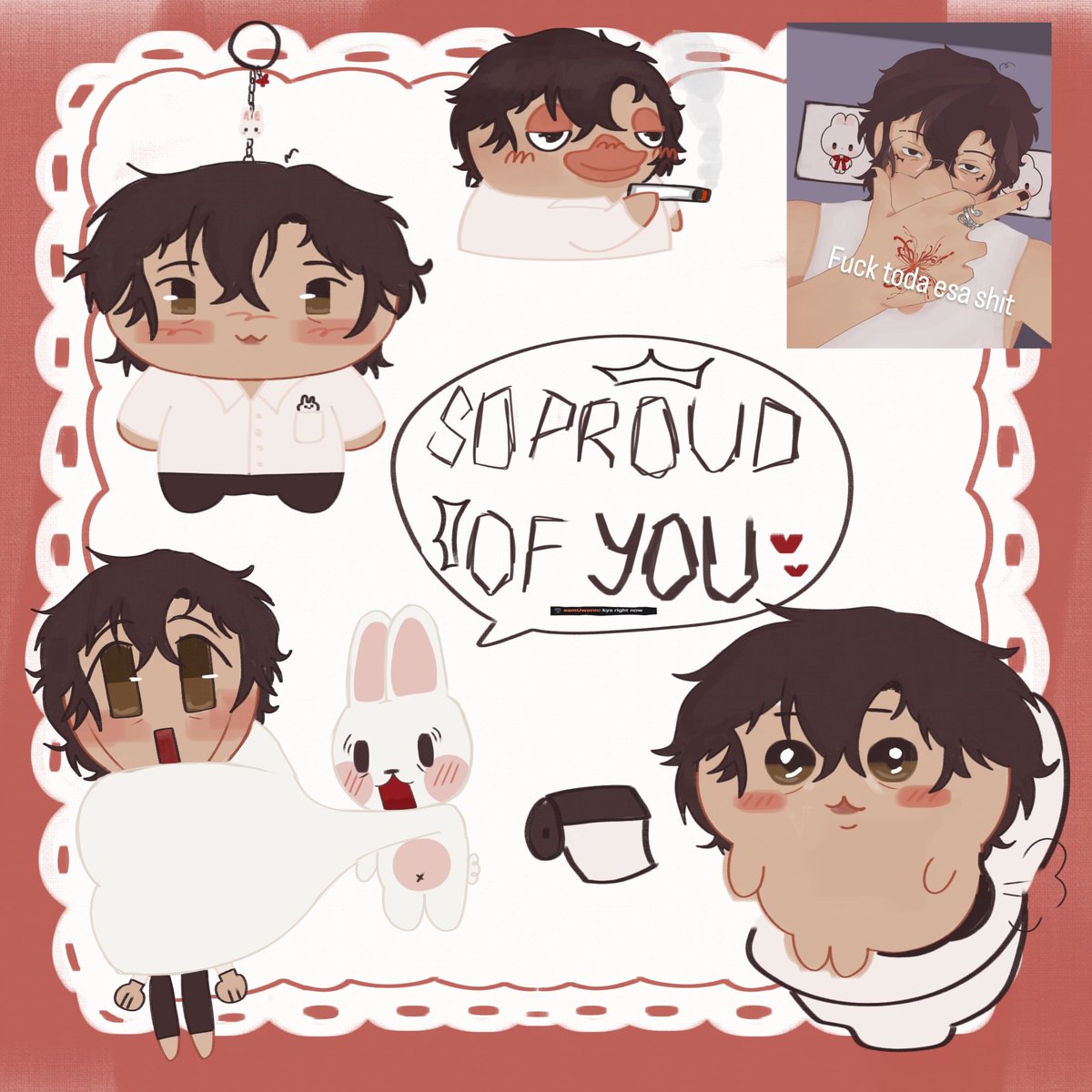 Wished i had time to make something better gurl this is all i got, happoy first anniversary, so proud of u strimma, hope you always keep doing what you like and be happy and blah blah blah have fun :3c

#CiferVersary