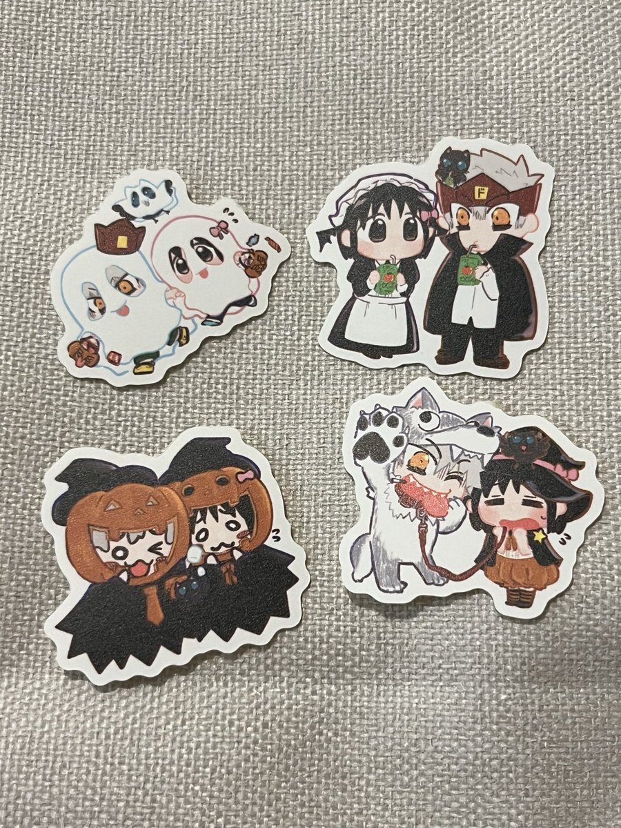 ノベルティのシールきた！かわいかわい☺️
今から袋にいれる〜