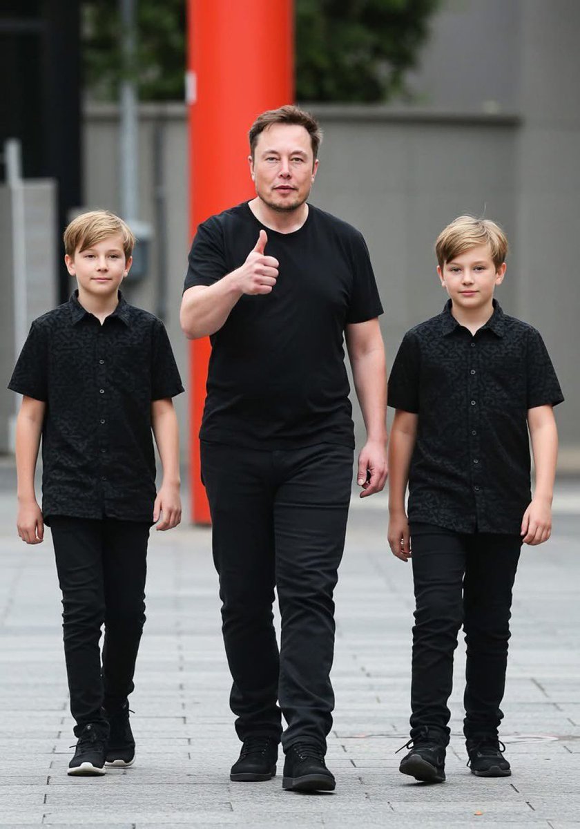 ElonMuskGrek's tweet image. Can you say hi 👋🏻 to my kids , it’ll make our day 😭❤️