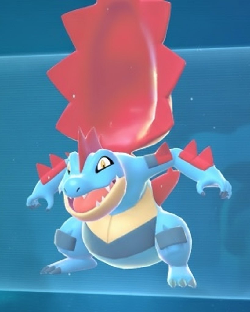 Prince_Spoopy's tweet image. Genuinely speaking, I like all the Megas we’ve seen so far. The mega Feraligatr hate is so forced given the unbelievably high expectations people had. Mega Feraligatr is not bad. It’s derpy and cool at the same time. 6/10 design. Kinda sorta like it better than Mega Meganium
