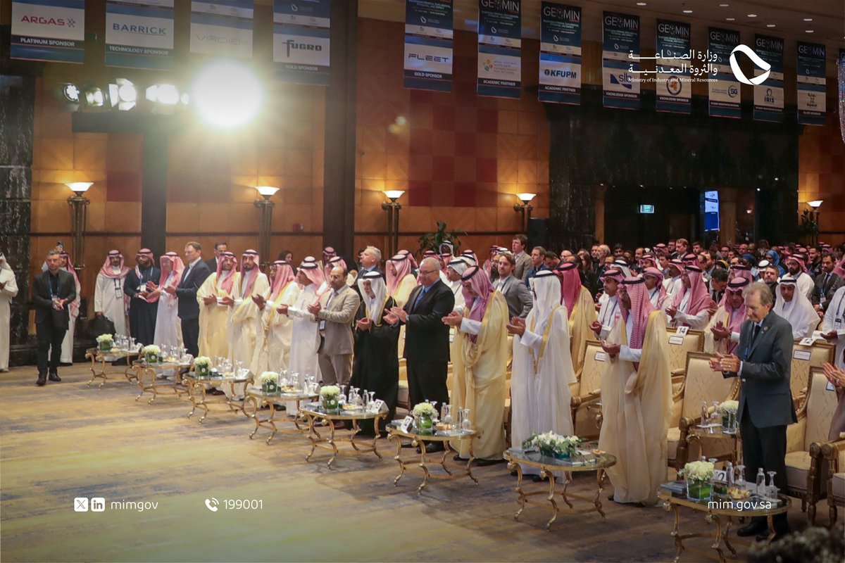 mimgov's tweet image. معالي وزير #الصناعة_والثروة_المعدنية أ. بندر الخريّف، يدشّن النسخة الأولى من مؤتمر ومعرض GEOMIN 2025 بجدة، تحت شعار: &quot;إعادة تعريف استكشاف المعادن.. الفرص والإمكانات&quot;، والذي تنظمه @SgsOrgSa بالتعاون مع جمعية المستكشفين الجيوفيزيائيين الدولية SEG.