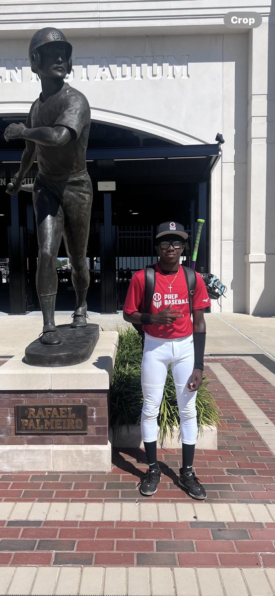 NasirAbrams09's tweet photo. Had the opportunity to showcase my skills yesterday @PrepBaseballMS Top Underclass Showcase @HailStateBB https://t.co/eq9L9GtyXE