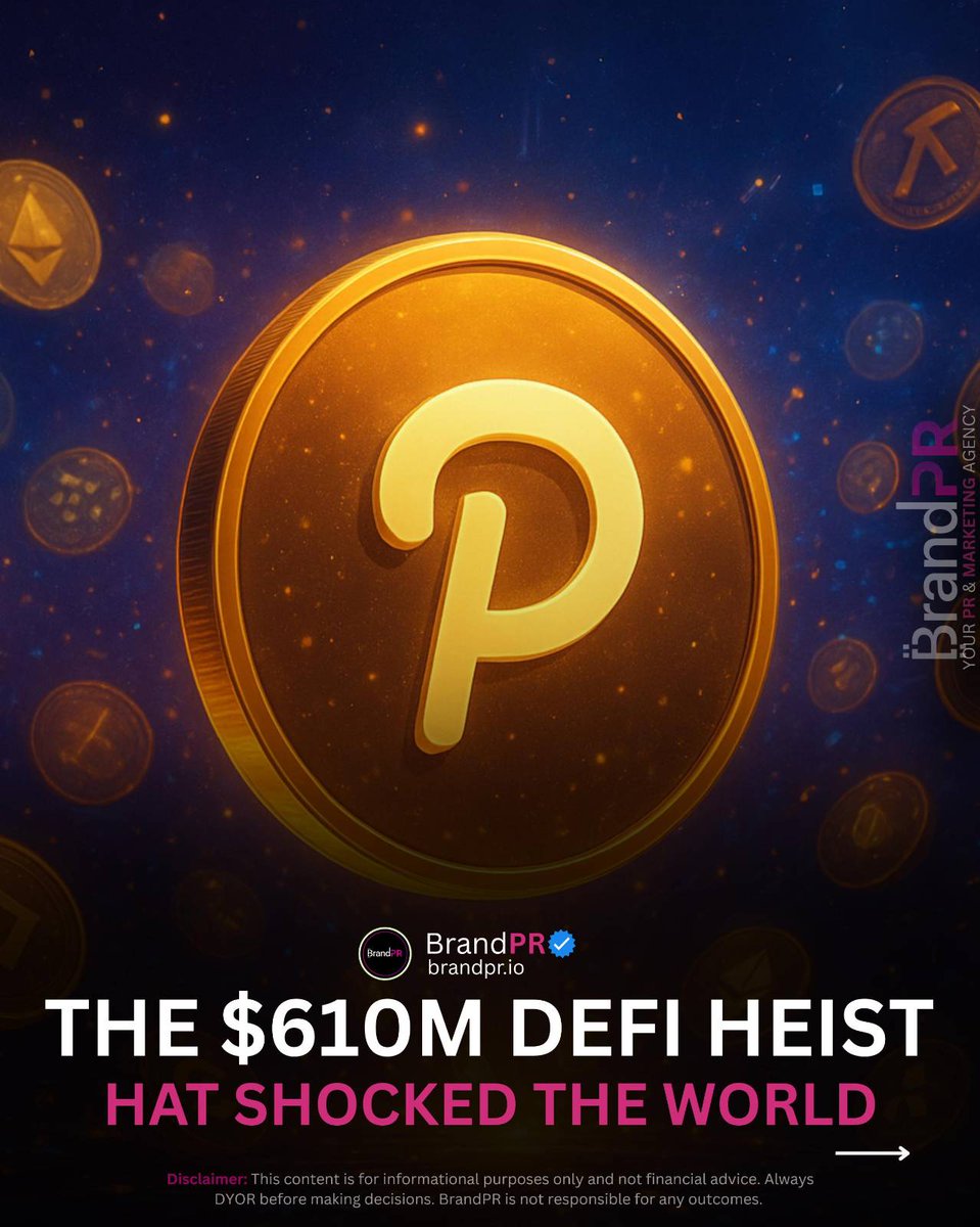 BrandPR_io's tweet image. One of the wildest moments in crypto — $610M vanished from Poly Network in a massive hack. 

Days later, the hacker returned nearly all of it, calling it a “lesson.” A bold reminder that in DeFi, even chaos can teach.

Follow @BrandPR_io
#DeFi #PolyNetwork #Blockchain #BrandPR