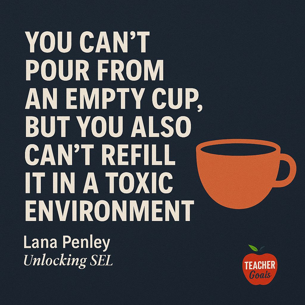 teachergoals's tweet image. Get the book teachergoals.com/sel! 

Learn practical, relationship-driven strategies to build safe, engaging classrooms where students and adults are motivated to succeed.