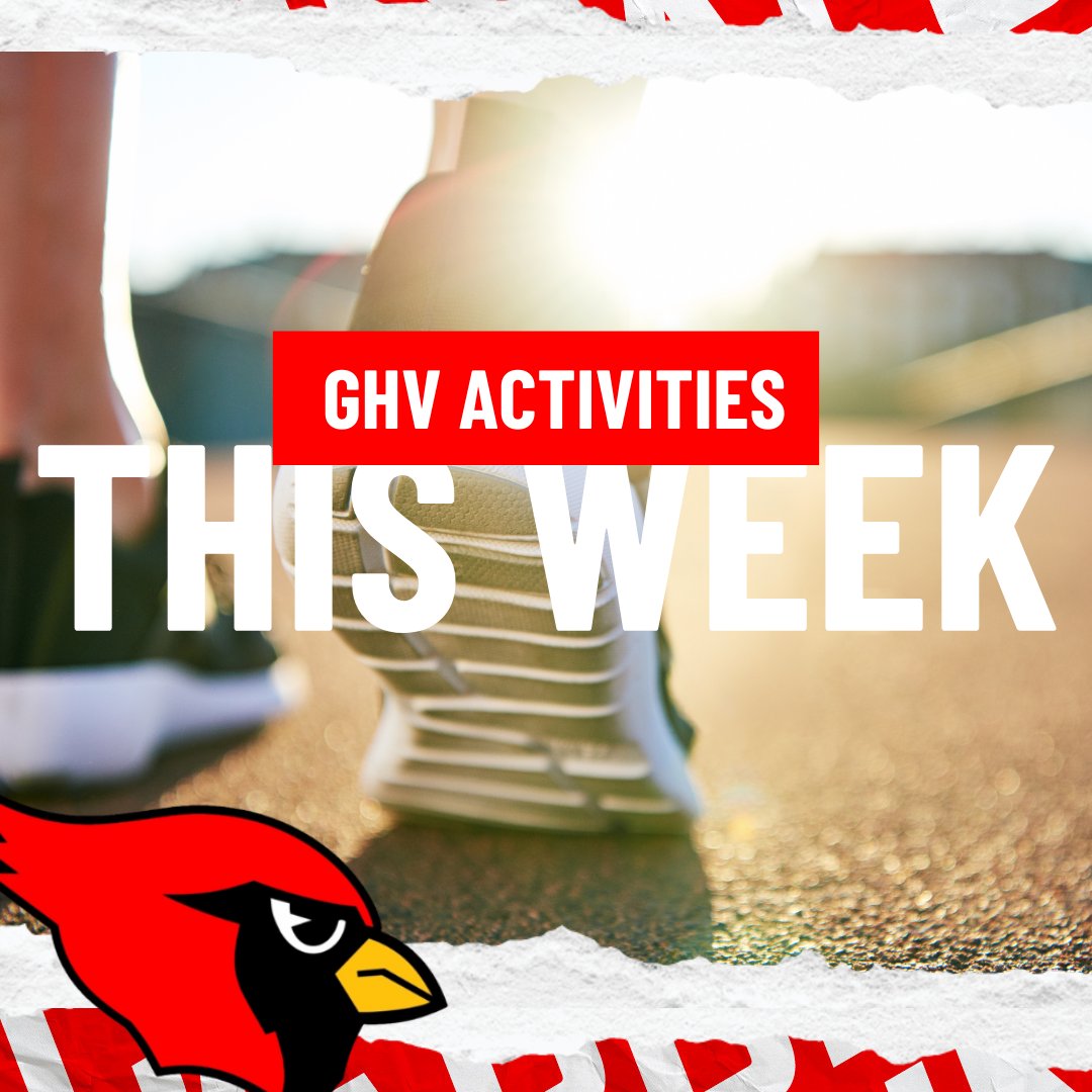 Visit the link for the week ahead with GHV Activities!
gobound.com/ia/schools/gar…

GHV admission to HOME sporting events is now cashless. Please purchase tickets in advance here:
gobound.com/ia/schools/gar…

Credit card purchases at the gate are also accepted at home events.