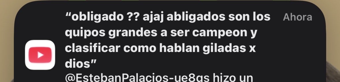 Para mí, lo peor que hay es esta mentalidad