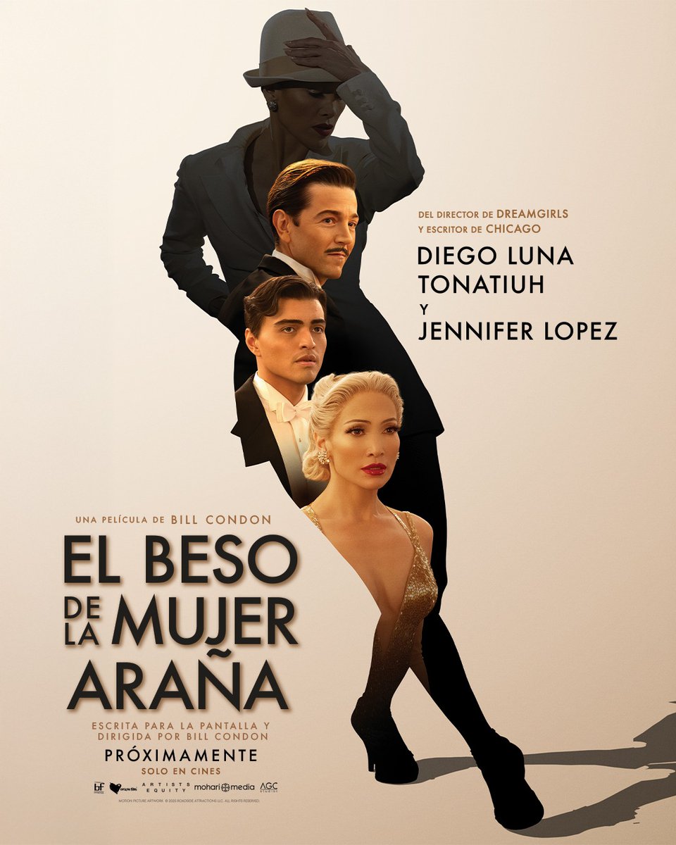 El próximo 8 de enero llegará a los cines una de las películas más esperadas de la temporada: “El beso de la mujer araña” (“Kiss of the Spider Woman”). JLo y Diego Luna se lucirán en los roles estelares 🎬🎬🎬
👉m.youtube.com/watch?v=g-Xa2P…