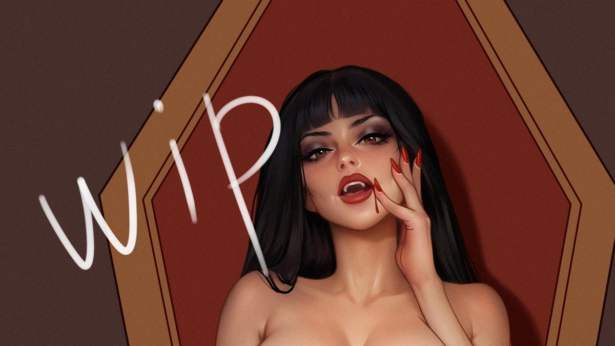 Spooky season is coming... hehehe
#WIP