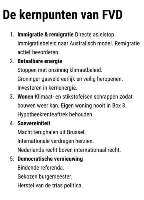 Om te blijven herhalen!