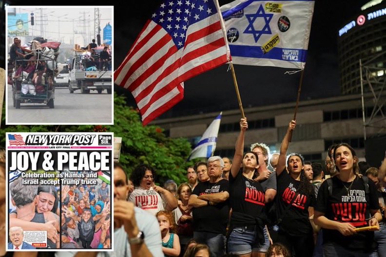 matjendav4's tweet image. ✡️ 🙏🏻 Godspeed ~ ~ Hamas ready to begin freeing 20 living Israeli hostages a day earlier than expected in Trump peace deal trib.al/RJBYC9p