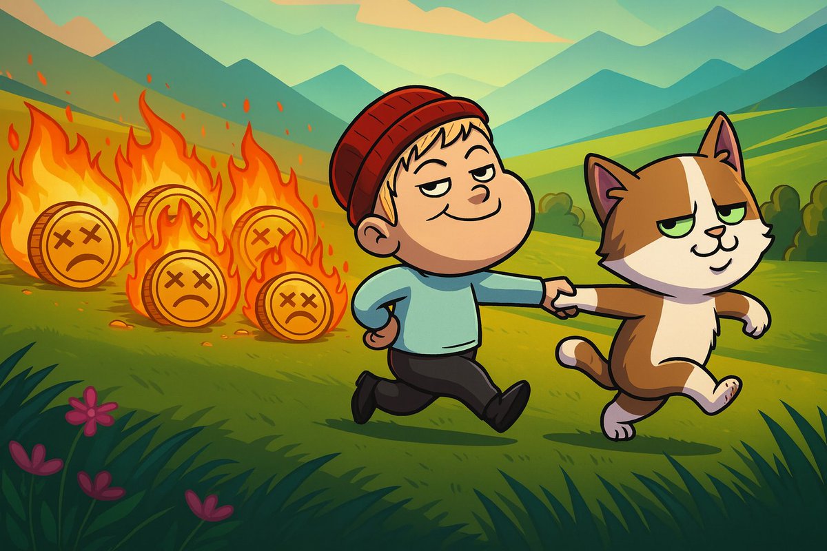 Crypto market collapses, $Barsik escapes 👀