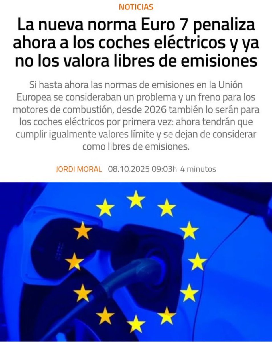 Muy a favor. Y que se les prohíba ir por carril bus/vao como al resto, entrar en las ZBE y aparcar sin pagar, algo que terminará ocurriendo si todo el mundo apuesta por el eléctrico.

Igual así sus dueños dejan de dar el coñazo y entienden que esto va de prohibir coches. Todos.