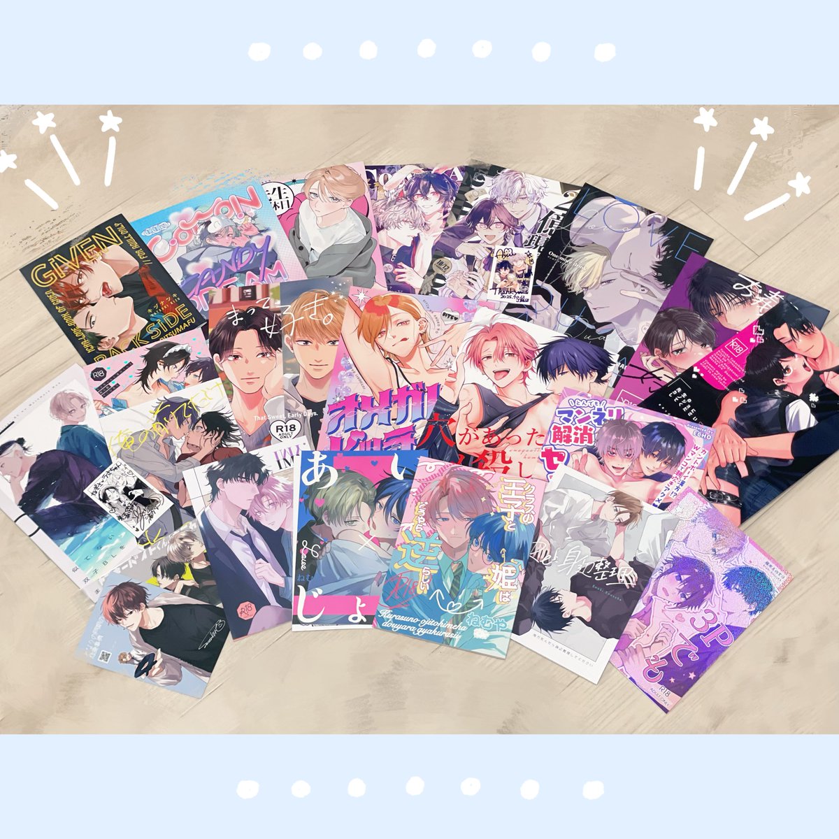 hiNa_pp's tweet photo. 本日はお庭お疲れ様でしたー！戦利品🩵ྀི
久しぶりのJ庭本当に楽しかった！ https://t.co/DdF6rWacNw