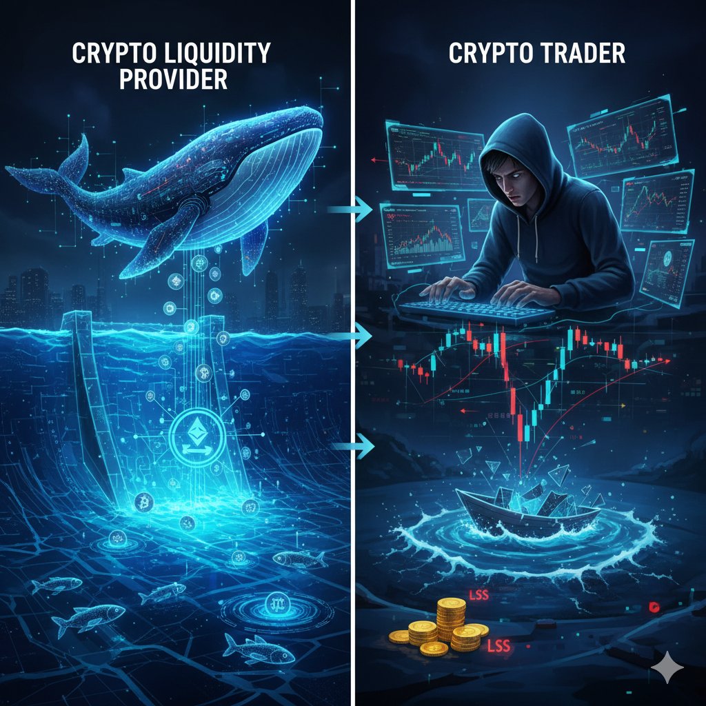 Perbedaan Mendasar antara Menjadi Liquidity Provider (LP) dan Trading di Pasar Spot maupun Futures

Karena gw sering bahas soal LP jadi gw coba paparkan perbedaan mendasar dari LP vs trading 

yuk coba di baca hehehehe
🧵👇👇👇