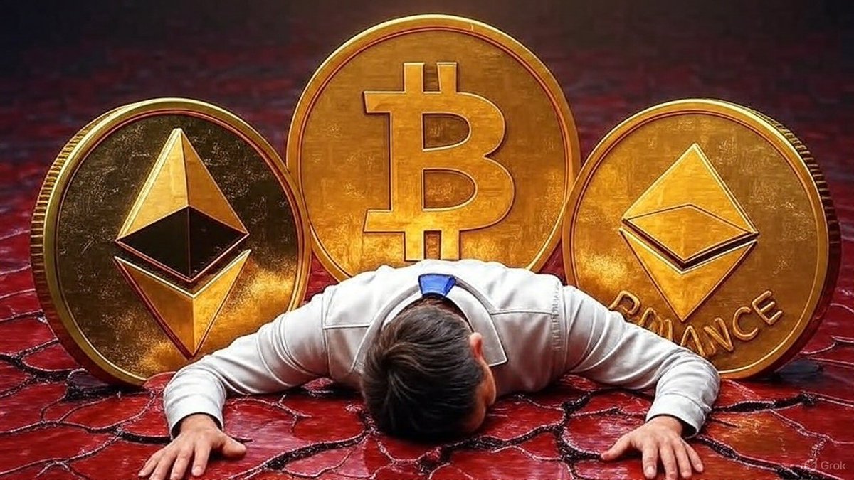 1/6 Ever wonder how a crypto "crash" happens? Yesterday's $19B wipeout (Oct 11, 2025) wasn't magic—it was like a candy shop prank gone wild. Let me explain super simple, no jargon. 
Grab popcorn! #CryptoCrash 

2/6 $USDe = magic $1 candy bar. 
Stable, worth $1 everywhere. Traders