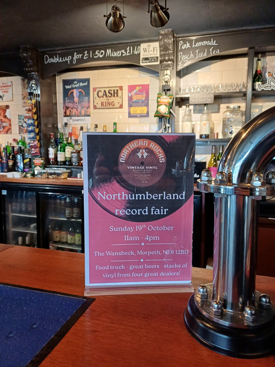 boxofpeppers's tweet image. Next Sunday, 19th October. Northumberland Record Fair at The Wansbeck in Morpeth. Records, drinks, and scran. It&apos;s going to be Epic.