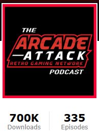 Arcade_Adriano's tweet image. 700,000 downloads for the @arcadeattackUK retro gaming podcast! Thank you! #podernfamily #gamersunite #podcastandchill