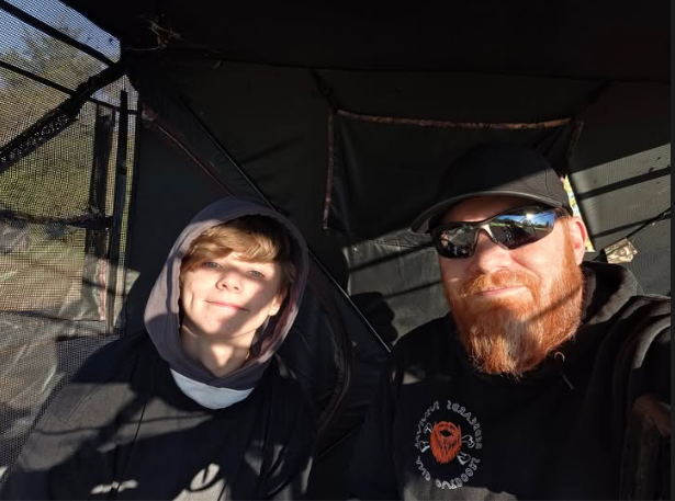 RedBeards86's tweet photo. Well this was a bucket list that I wanted to do, 2 down and 2 to go. I'll have all my babies first hunt. Youth weekend 
#earlyseasonhunt #RBSO #whitetaildeer #hunting #outdoors #OctoberHunt #huntingseason #whitetailhunting #whitetail #fatherson #firsthunt https://t.co/mCAjWNgYvG