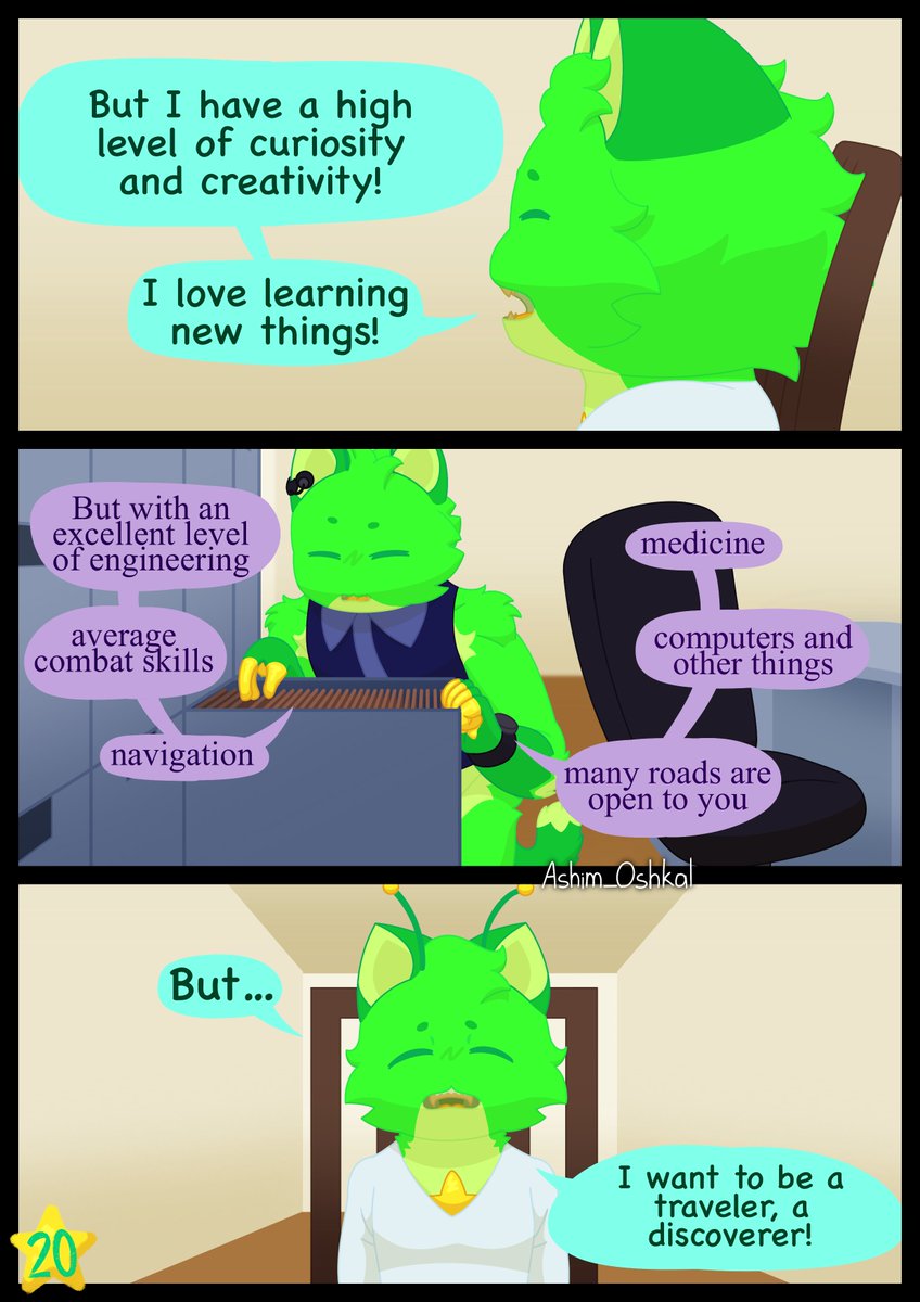 Ashim_Oshkal_13's tweet image. Episode 7 “Answer” full (+10th part) 
#Artist #art #artwork #comics #eclipse #alien #cat #cats #kitty #kitties #kitten #Kitten