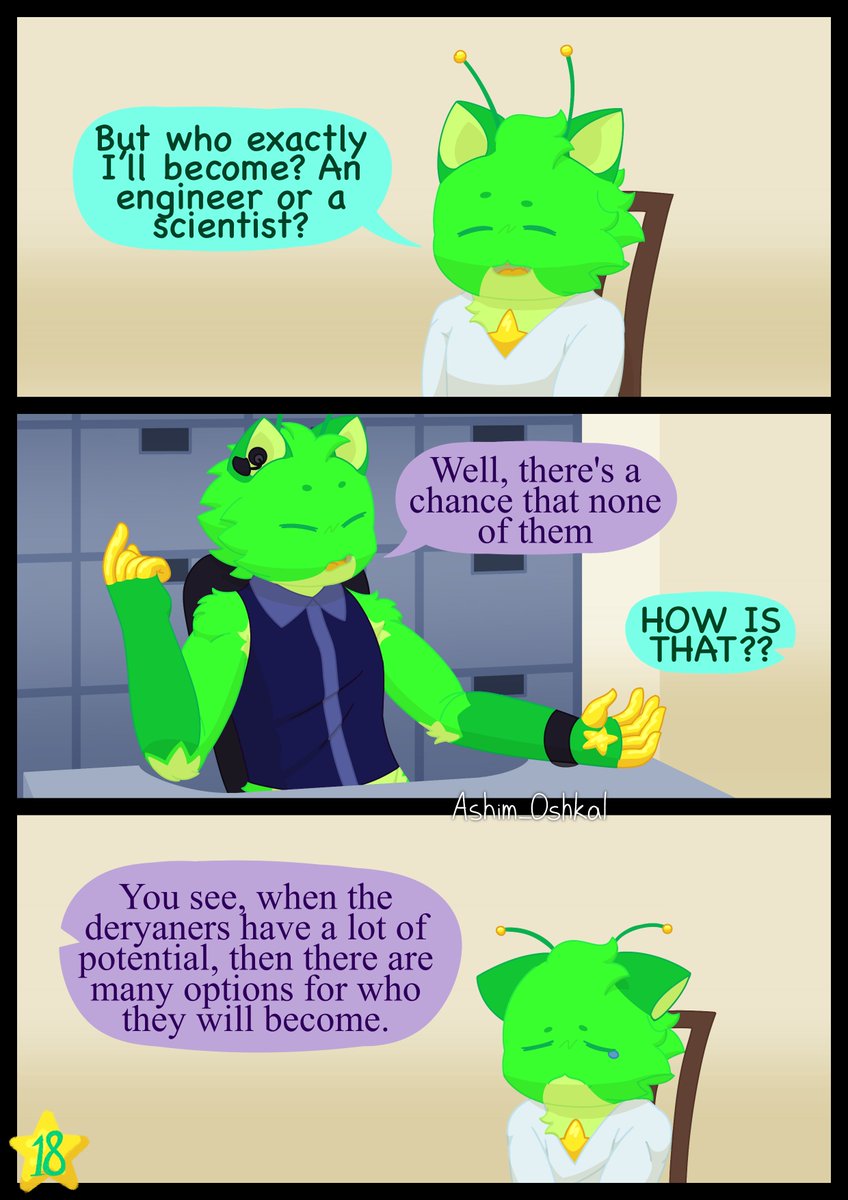 Ashim_Oshkal_13's tweet image. Episode 7 “Answer” full (+10th part) 
#Artist #art #artwork #comics #eclipse #alien #cat #cats #kitty #kitties #kitten #Kitten
