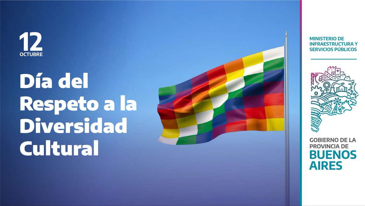 Promover el diálogo y la inclusión es esencial para construir una sociedad más justa, democrática y solidaria.

En el Día de la Diversidad Cultural, renovamos el compromiso con una Provincia que fortalezca la unidad a través del respeto y la igualdad. 🇦🇷