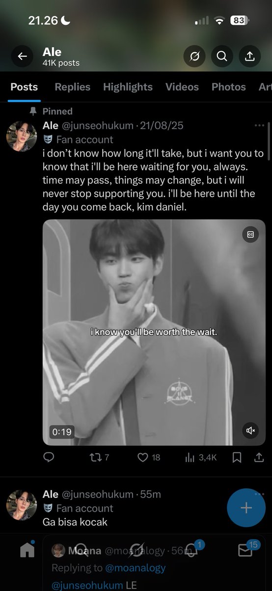 junseoiya's tweet photo. @wonniemochie @wonvinity @szangwonl @kiandrasea @_hanbinniiee @moanalogy @cafaloveeald1 @leozs_____ @ssangwoniez @yojeism @riowonie @liyowon @yjybear Coba belah dada gua isinya daniel brok https://t.co/K6jSzzHvX2
