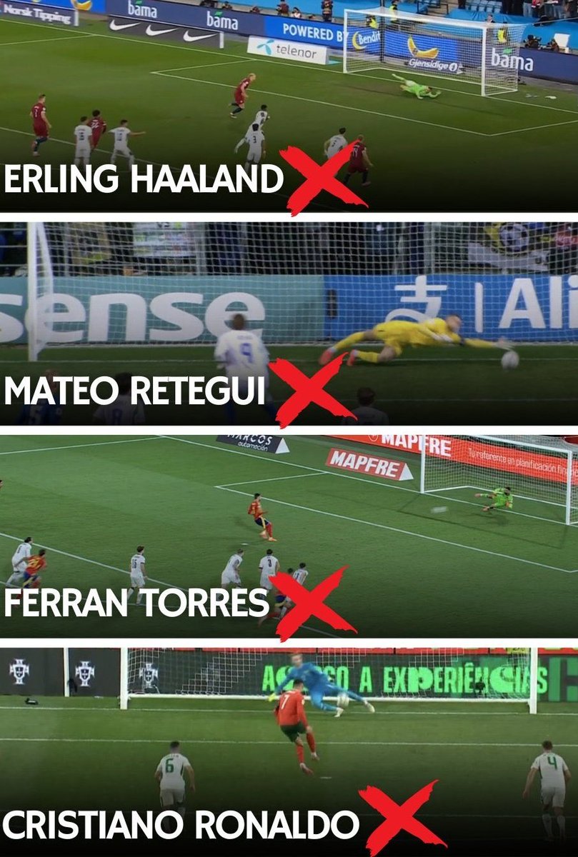 Seguro dizer que Sábado foi um dia complicado para os batedores de grandes penalidades. 

Mérito total para os 4️⃣ guarda-redes: Daniel Peretz, Karl Hein, Mamardashvili e Kelleher. 🧱