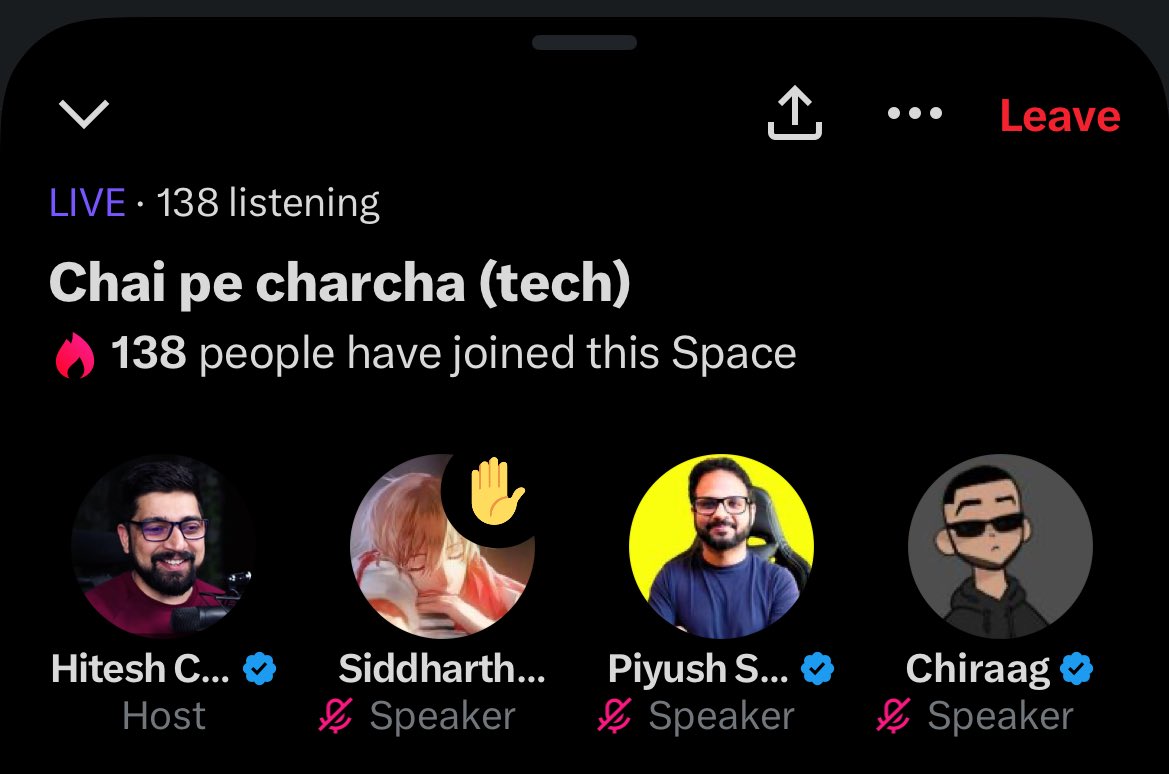 Got a chance to talk with <a href="/Hiteshdotcom/">Hitesh Choudhary</a>, he is very kind and answered all my queries, and on top of it he loves <a href="/motiadev/">motia</a> ( me too )