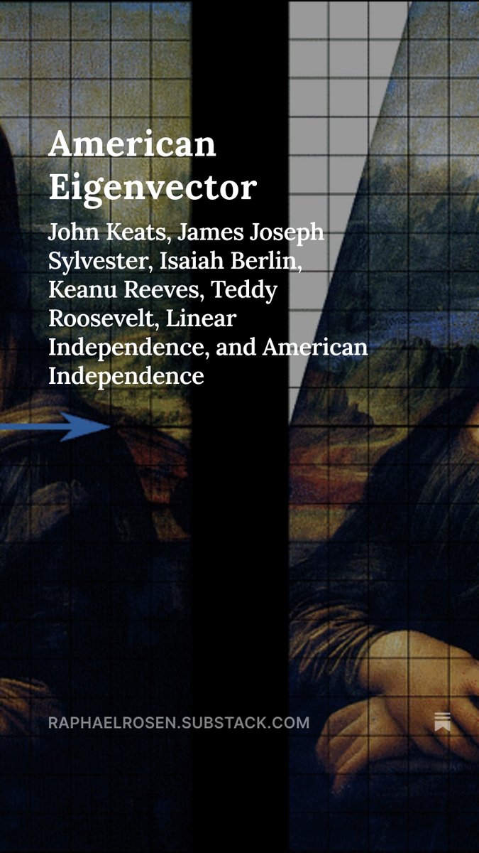 RaphaelRosen's tweet photo. American Eigenvector. History, math, poetry, people, and politics. https://t.co/uiDy1HE5K7 https://t.co/j1kk83DSAQ