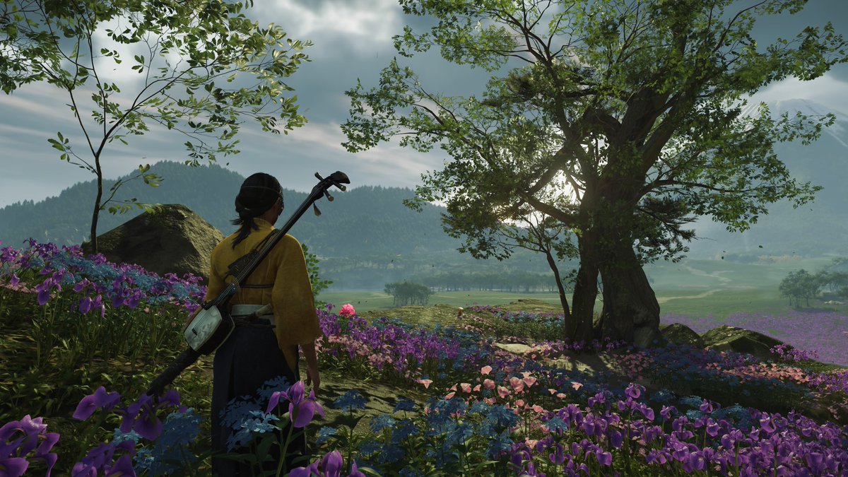 Beautiful views 😩❤️‍🔥❤️‍🔥
#GhostOfYōtei
