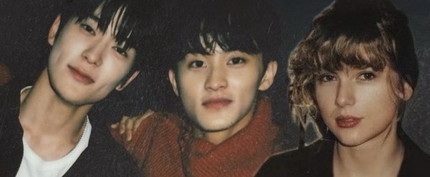 serialkieller's tweet photo. taylor swift, jaehyun, and mark being all cats https://t.co/sEK2UrrmCi