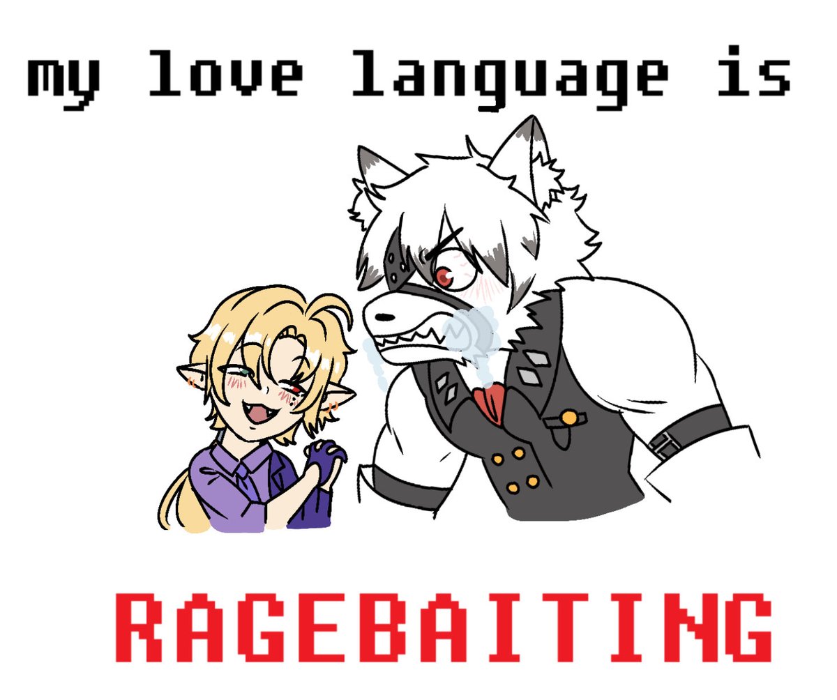 meme drawn by the other admin 🥹 #lycahugo