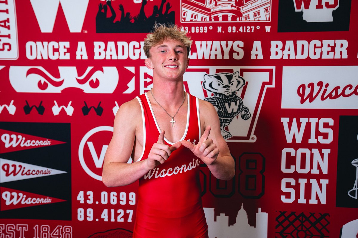 tysonwaughtel's tweet photo. Go Badgers! Freshman Year!🦡 https://t.co/gsAFewpbyn