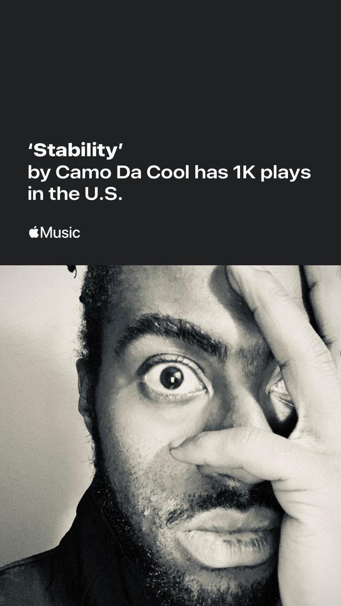 This is pretty cool! My first release that started the music journey in the streaming world has reached 1k plays in the US!

These little milestones make for bigger success! I remember when I first dropped, how nervous I was to even do this, but now I see that it just takes time