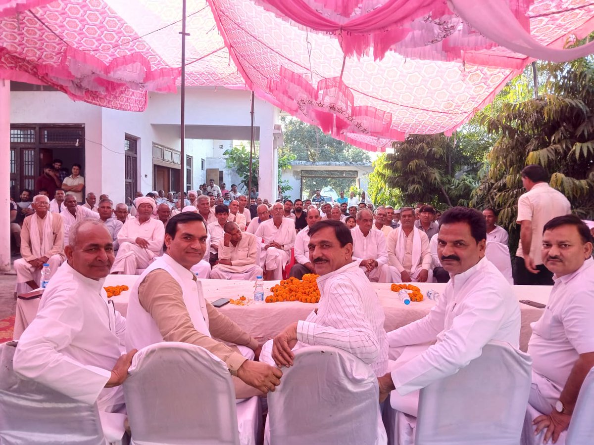 TNI_24's tweet image. #बागपत 

➡️ बडौत तहसील छपरौली विधानसभा, ग्राम कमाला:आज राष्ट्रीय लोकदल का सक्रिय सदस्यता अभियान जोर-शोर से जारी। ग्रामीणों ने बढ़-चढ़कर लिया हिस्सा और पार्टी में सदस्यता ग्रहण की।
➡️  डा. अजय कुमार (विधायक):
“क्षेत्र का चतुर्मुखी विकास हो रहा है। सदस्यता अभियान में सभी बढ़-चढ़कर…