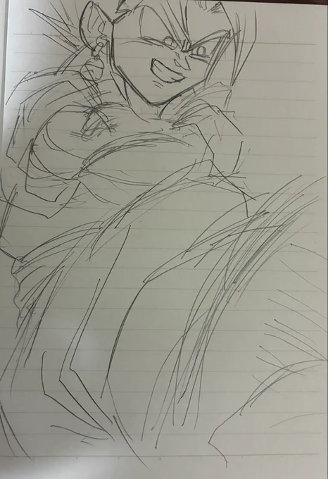 イメージはあるんだけど
上手いこと絵に落とし込めない
構図がムズすぎる…💦 
