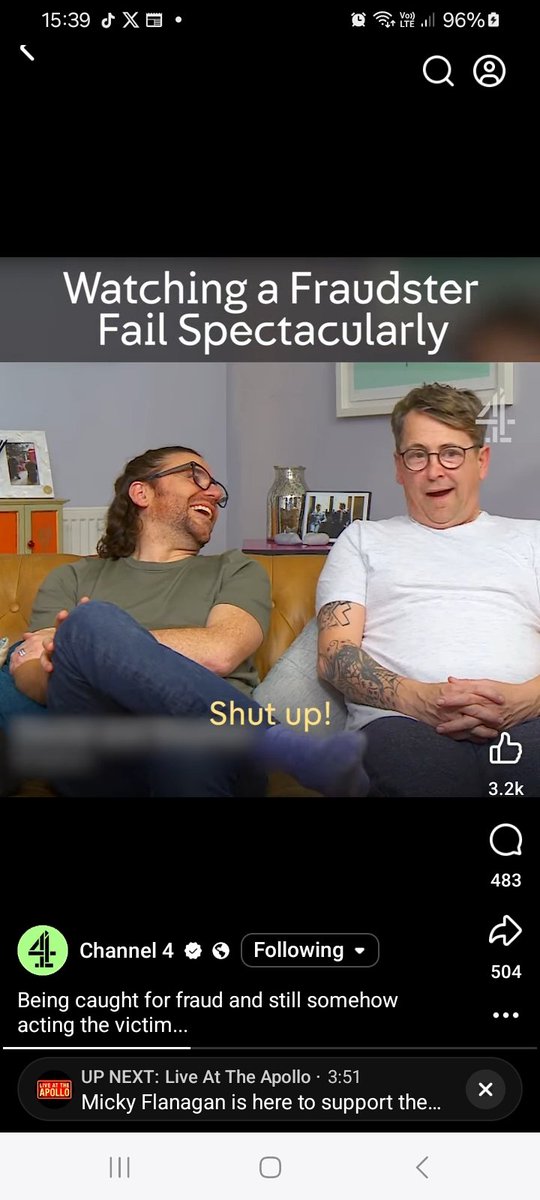 ChizzyTwiX's tweet image. The greatest comment in Gogglebox history. 

#Gogglebox 
#24hoursinpolicecustody