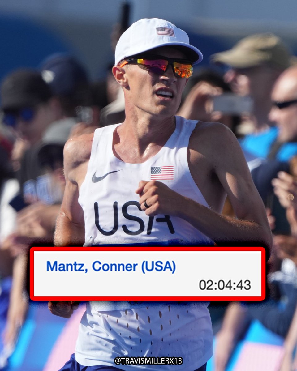 travismillerx13's tweet image. 🇺🇸Conner Mantz 2:04:43 marathon AMERICAN RECORD in Chicago, breaking the old time which had stood for 20+ years! 👏