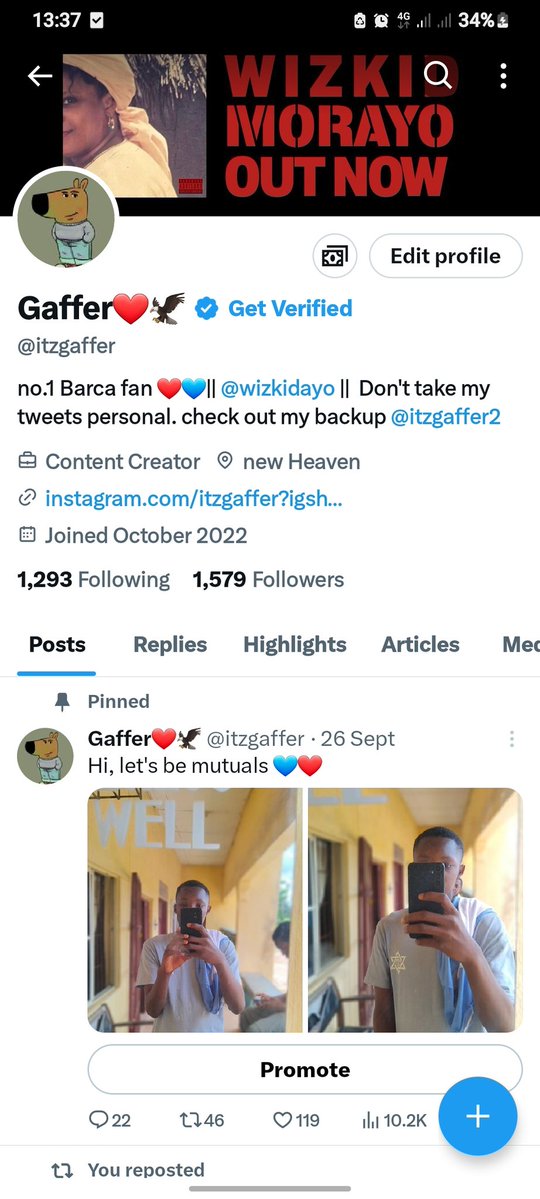 itzgaffer2's tweet image. If you were here, you&apos;re a real one ♥️