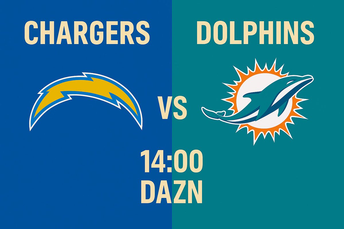 Vozes do Esporte (@vozesdoesporte) on Twitter photo 🏈 NFL no <a href="/NFLonDAZN/">NFL on DAZN</a> I Semana 6
Miami Dolphins x Los Angeles Chargers
⏰ 14:00
🏟️ Hard Rock Stadium
📺 DAZN GamePass
🎙️ Alexandre Branco (<a href="/alezudoo/">Alexandre "alezudoo" Branco</a>)
📖 Pepê Narduchi (<a href="/pepenarduchi/">Pepê Narduchi</a>)
#NFL #NFLnoDAZN
#BoltUp #PhinsUp 🏈 NFL no <a href="/NFLonDAZN/">NFL on DAZN</a> I Semana 6
Miami Dolphins x Los Angeles Chargers
⏰ 14:00
🏟️ Hard Rock Stadium
📺 DAZN GamePass
🎙️ Alexandre Branco (<a href="/alezudoo/">Alexandre "alezudoo" Branco</a>)
📖 Pepê Narduchi (<a href="/pepenarduchi/">Pepê Narduchi</a>)
#NFL #NFLnoDAZN
#BoltUp #PhinsUp