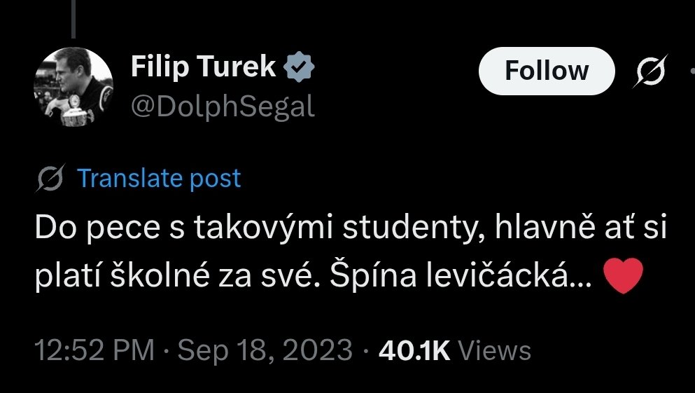 petr_barton's tweet image. Do pece?
Kdyby nepouzival diakritiku, mohl dneska tvrdit, ze to E byl preklep...