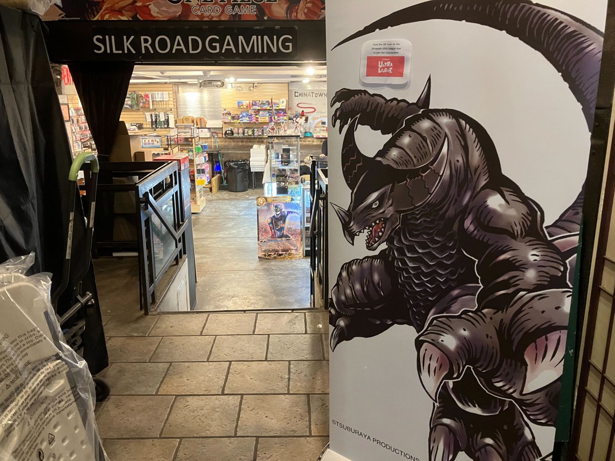 ultramancg_us's tweet image. Today is the First Regional Qualifier in NY, USA!
Gather all Ultra Leaguers at Silk Road Gaming!
Registration: 10am~12pm
Tournament Starts: 12pm
Venue: Silk Road Gaming (30 Mott St, New York, NY 10013)
#ucg #ultramancardgame