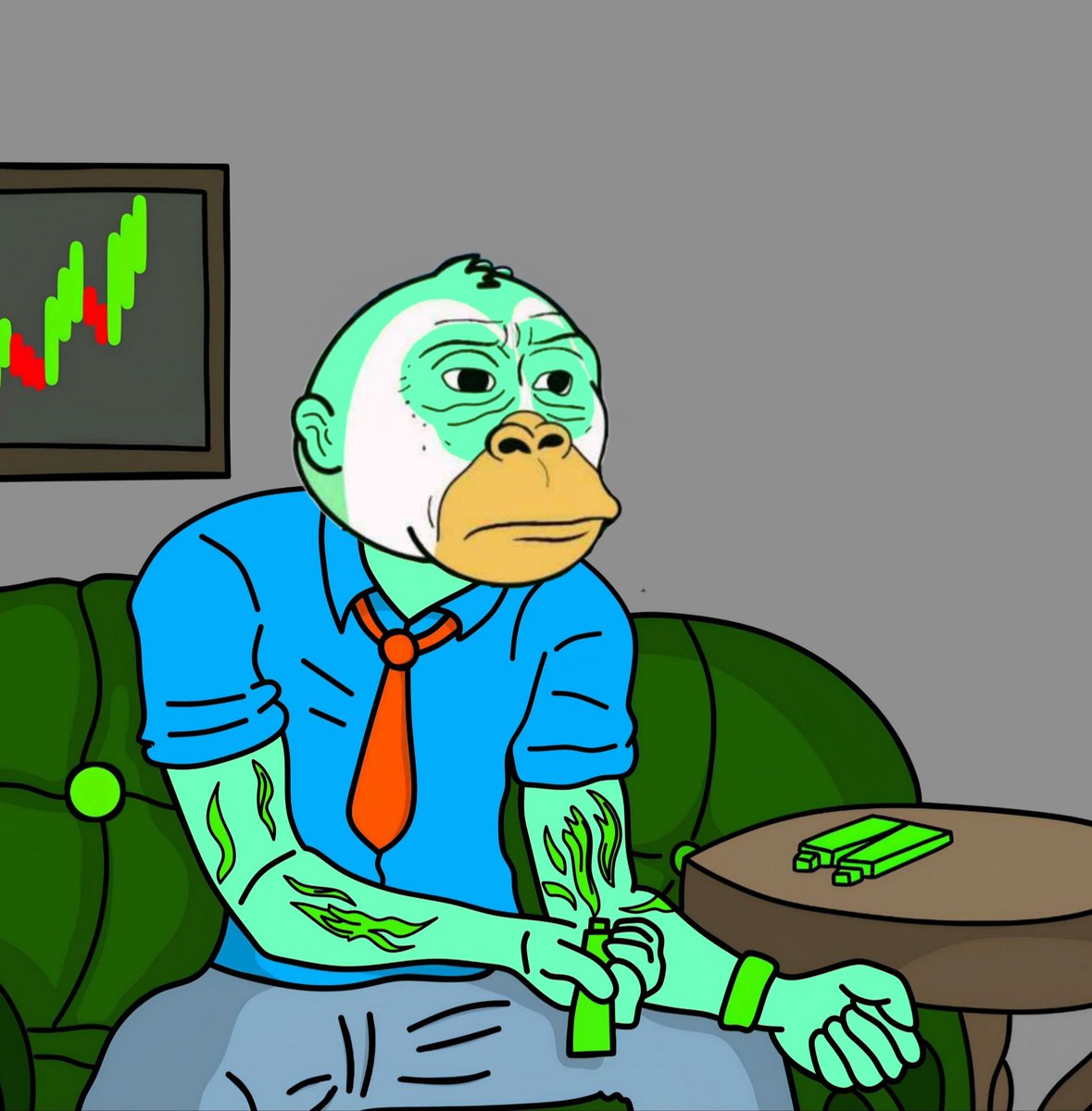 Every bull market builds believers.
Every crash builds realists.
Some of us came for freedom, some for profit —
but the market doesn’t care about either.
...
It only rewards those who can stare into the red for long enough and still not blink.

#gronkekeepsbuilding