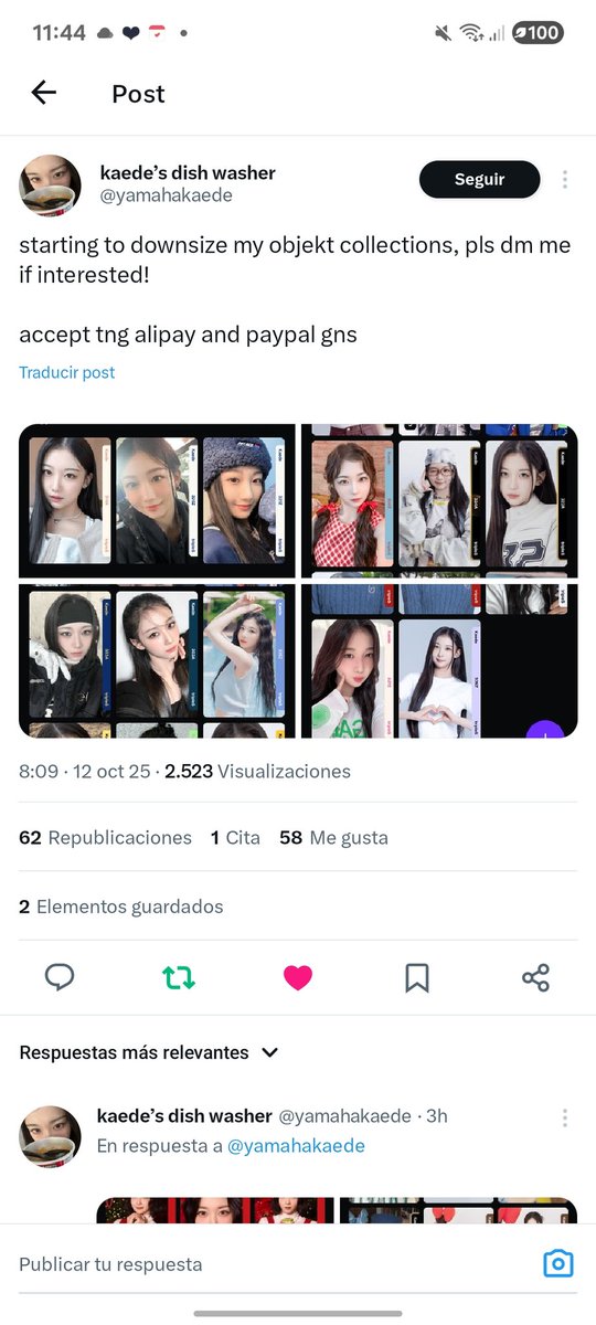 beaiopia's tweet photo. @yamahakaede tysm for the ga and i hope you can sell them soon !! Id mayuvita https://t.co/gUqc08DBrH